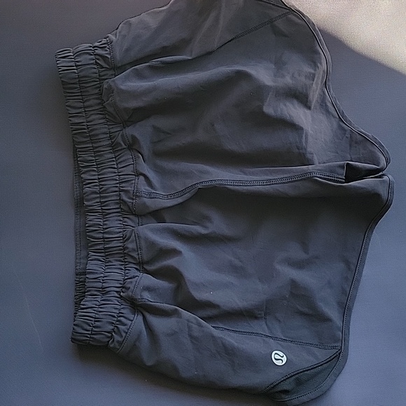 Lulu lemon running shorts. Black size small. - Picture 1 of 2